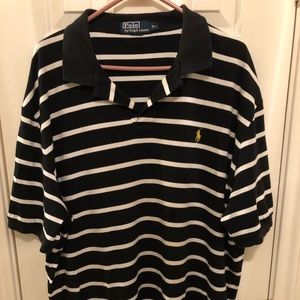 Polo by Ralph Lauren Shirts - Striped Black & White 2XL Polo by Ralph Lauren Polo by Ralph Lauren Shirts - Striped Black & White 2XL Polo by Ralph Lauren